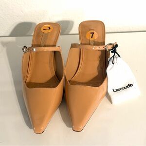 NEW Larroude INES Mule Pump Women Sz 7